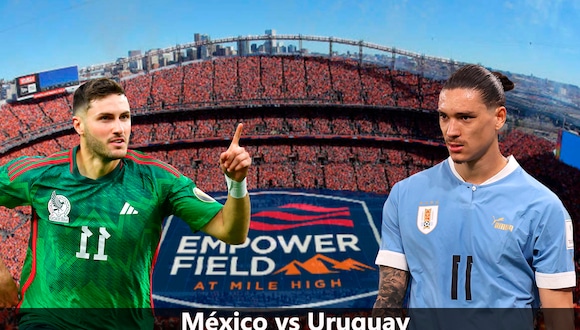 México y Uruguay se enfrentarán en el Empower Field, de Denver, en duelo válido por fecha FIFA. Conoce aquí que canales transmitirán el partido en vivo y vía streaming.| Foto: Composición Mix