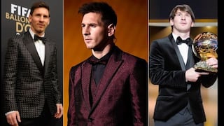 ¿Cuál lucirá en su boda?: Messi y los trajes que vistió en las galas del Balón de Oro [FOTOS]