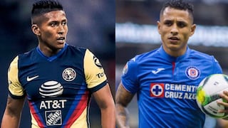 Clásico con sabor peruano: Yotún ya vive el clásico Cruz Azul vs. América contra Aquino