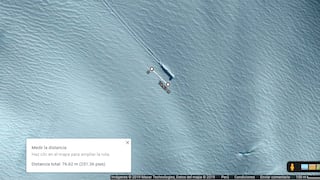 ¿Un ovni en la Antártida? Esta es la historia real detrás de la imagen de Google Maps