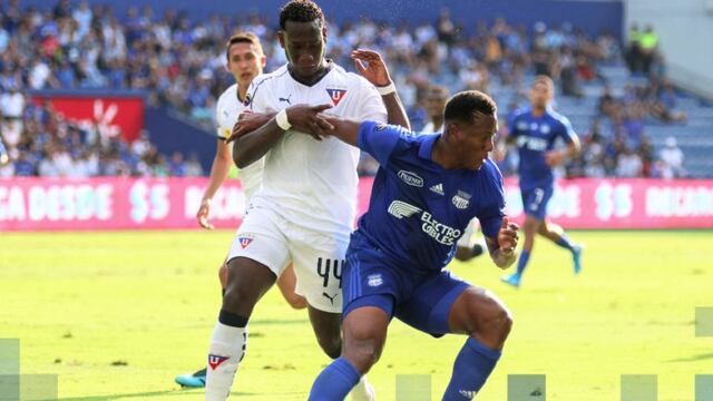 ¡Partido de infarto! Emelec empató 1-1 ante Liga de Quito por la jornada 25 de la Liga Pro 2019