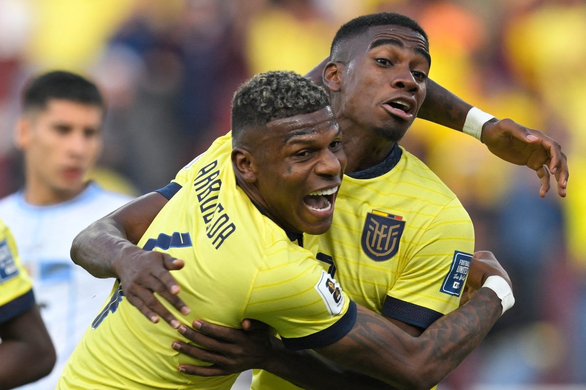 Despite Ecuador's 2-1 win over Uruguay, they will not earn any points due to the sanction they have with FIFA for the Byron Castillo case. (Photo: AFP)