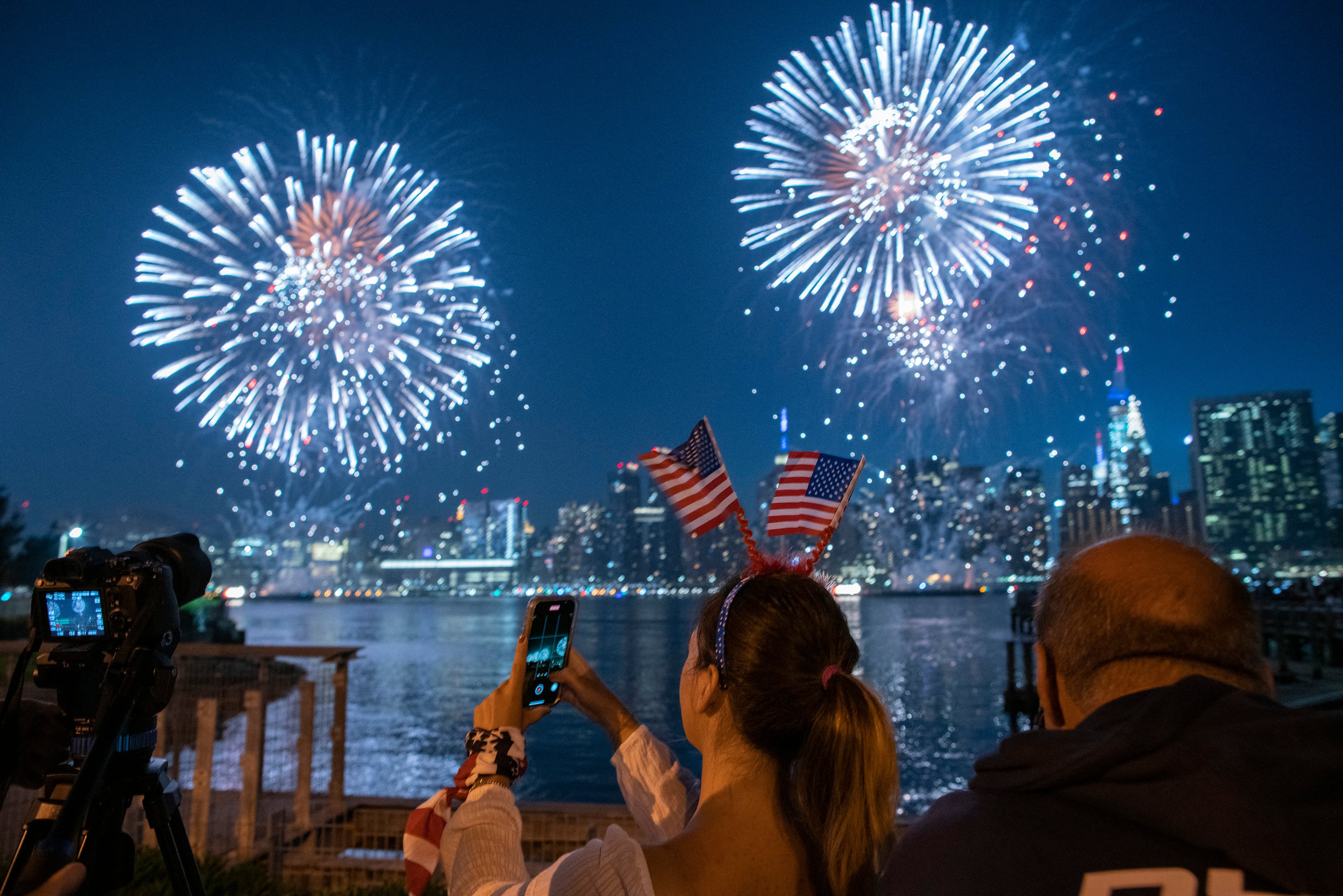 El Show de Fuegos Artificiales del 4 de Julio de Macy's es uno de los eventos más esperados de la fecha patriótica (Foto: AFP)