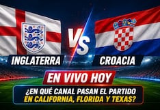 📺 ¿En qué canales pasan Inglaterra vs. Croacia EN VIVO AHORA por Mundial FIFA 2026 en California, Florida y Texas?