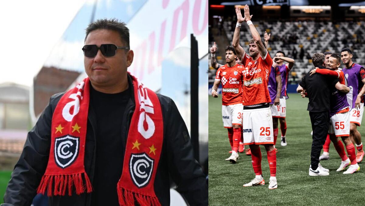 Sergio Ludeña habló sobre el logro obtenido por Cienciano, en la Copa Sudamericana. (Foto: Composición Depor)