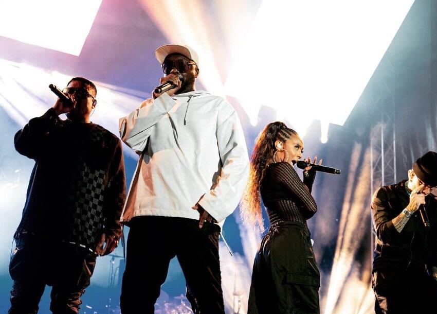 Black Eyed Peas viene realizando su gira "Elevation World Tour” (Foto: Black Eyed Peas/Facebook)