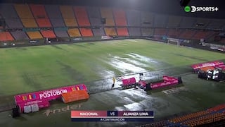 Por fuertes lluvias en Medellín: partido Alianza Lima vs. Atlético Nacional se jugará este domingo