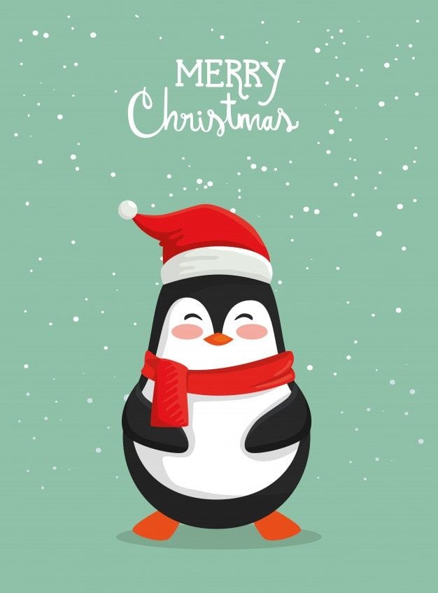 Tarjetas de Navidad para imprimir y compartir este 25 de diciembre (Foto: Pinterest).