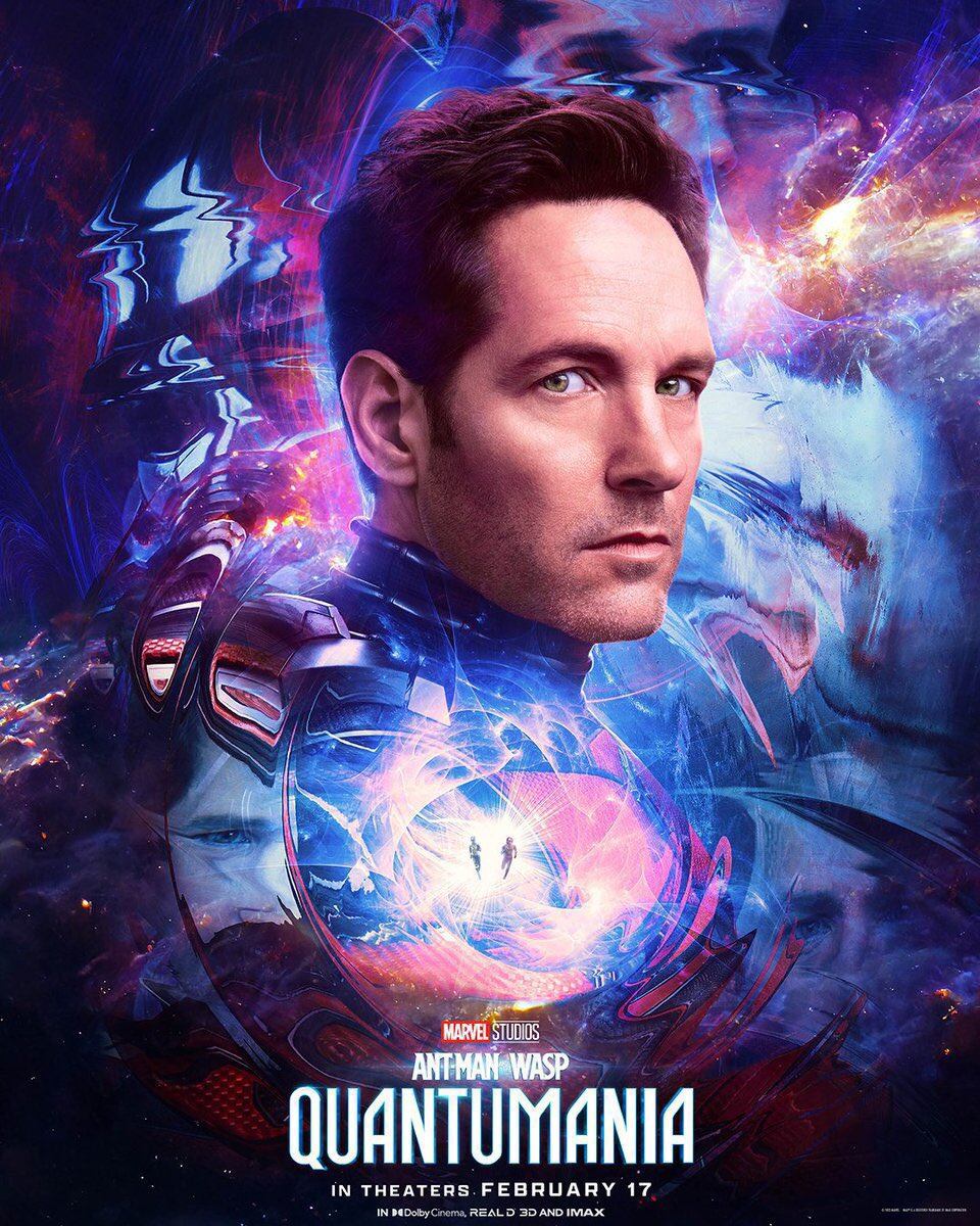 Pósteres oficiales de “Ant-Man and the Wasp: Quantumania”. (Foto: Marvel)