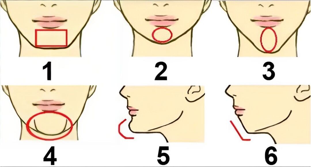 La forma de tu mentón de acuerdo a está imagen te dirá qué tipo de carácter tienes (Foto: Namastest).