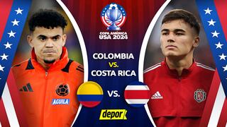 Colombia vs Costa Rica EN VIVO: minuto a minuto vía DSports (DIRECTV), RCN. Caracol y Teletica
