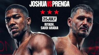 ⭕ ¿A qué hora pelean y qué canales TV transmiten Anthony Joshua vs. Kristian Prenga EN VIVO hoy por The Comeback en Estados Unidos y México?