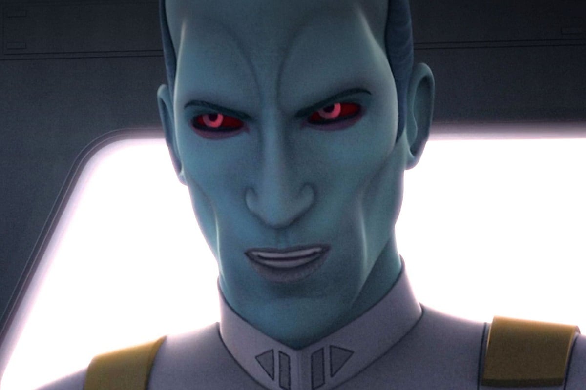 El Gran Almirante Thrawn en “Star Wars: Rebels” (Foto: Lucasfilm)