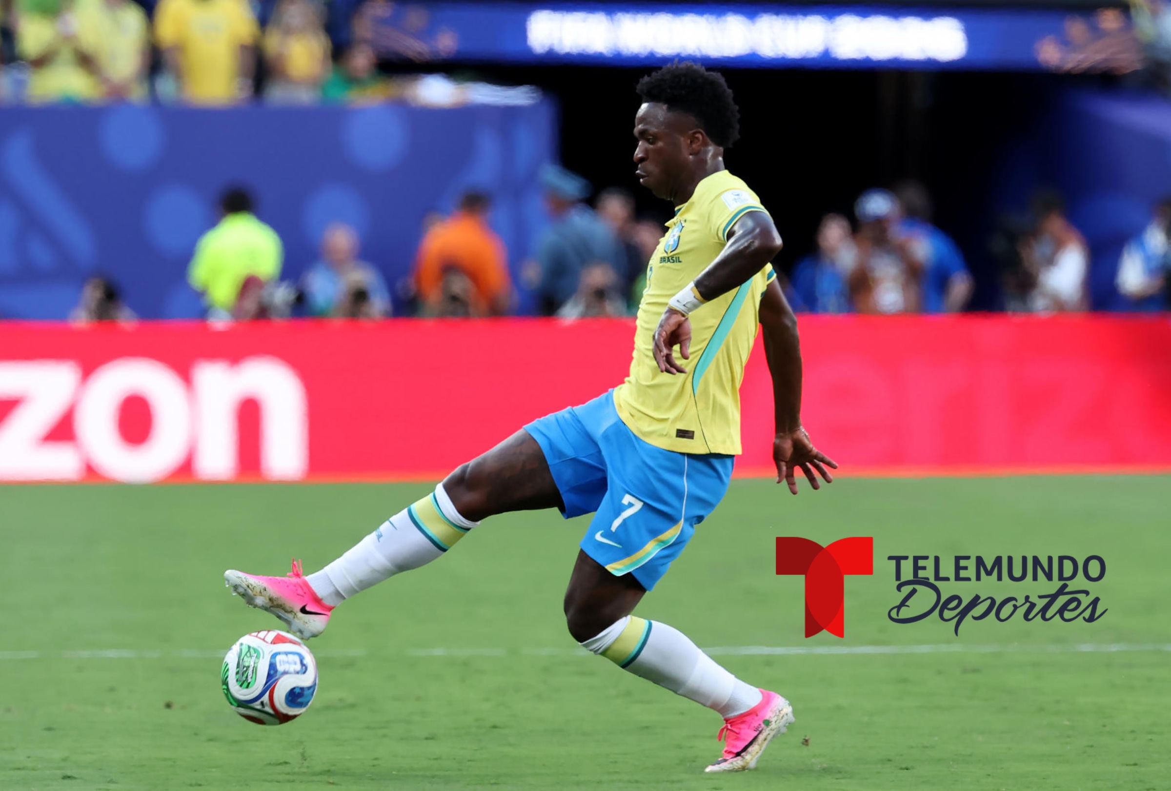 FILADELFIA, PENSILVANIA (ESTADOS UNIDOS), 13/06/2026.- Transmisión oficial de Telemundo Deportes (Peacock TV) EN VIVO GRATIS para ver el partido Brasil vs. Haití hoy por la Jornada 2 del grupo C del Mundial 2026 en el Estadio Lincoln Financial Field de Filadelfia, Pensilvania. FOTO DE SEBASTIAO MOREIRA PARA LA AGENCIA EFE