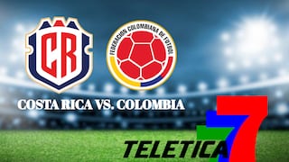 Teletica: dónde ver partido Costa Rica vs. Colombia por TV