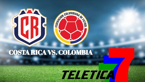 En la señal de Teletica se pudo observar el partido de Costa Rica vs. Colombia de la Copa América 2024. (Foto: Composición Depor)