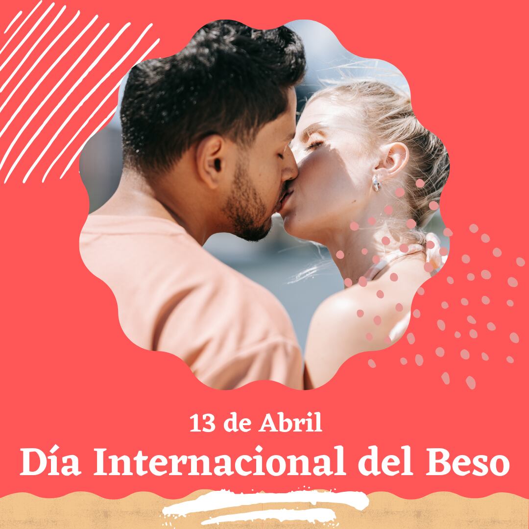 Día Internacional del Beso. (Foto: Canva)