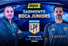 Goles de Merentiel y Zenón: Boca venció 2-0 a Sarmiento por Liga Profesional Argentina