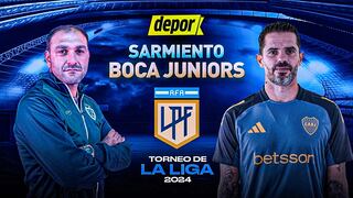 Goles de Merentiel y Zenón: Boca venció 2-0 a Sarmiento por Liga Profesional Argentina