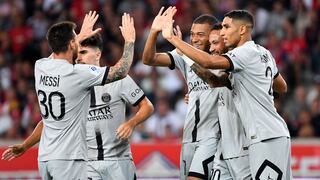 Con goles de Messi, Neymar y Mbappé: PSG gana, gusta y golea por 7-1 a Lille