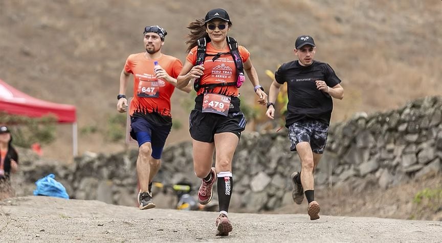 Peru Trail Series en el mítico Santuario de Amancay en Pachacamac. (Foto: Grupo Firbas)