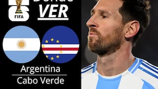 ¿Dónde ver partido Argentina - Cabo Verde por 16avos del Mundial 2026 en TV abierta?