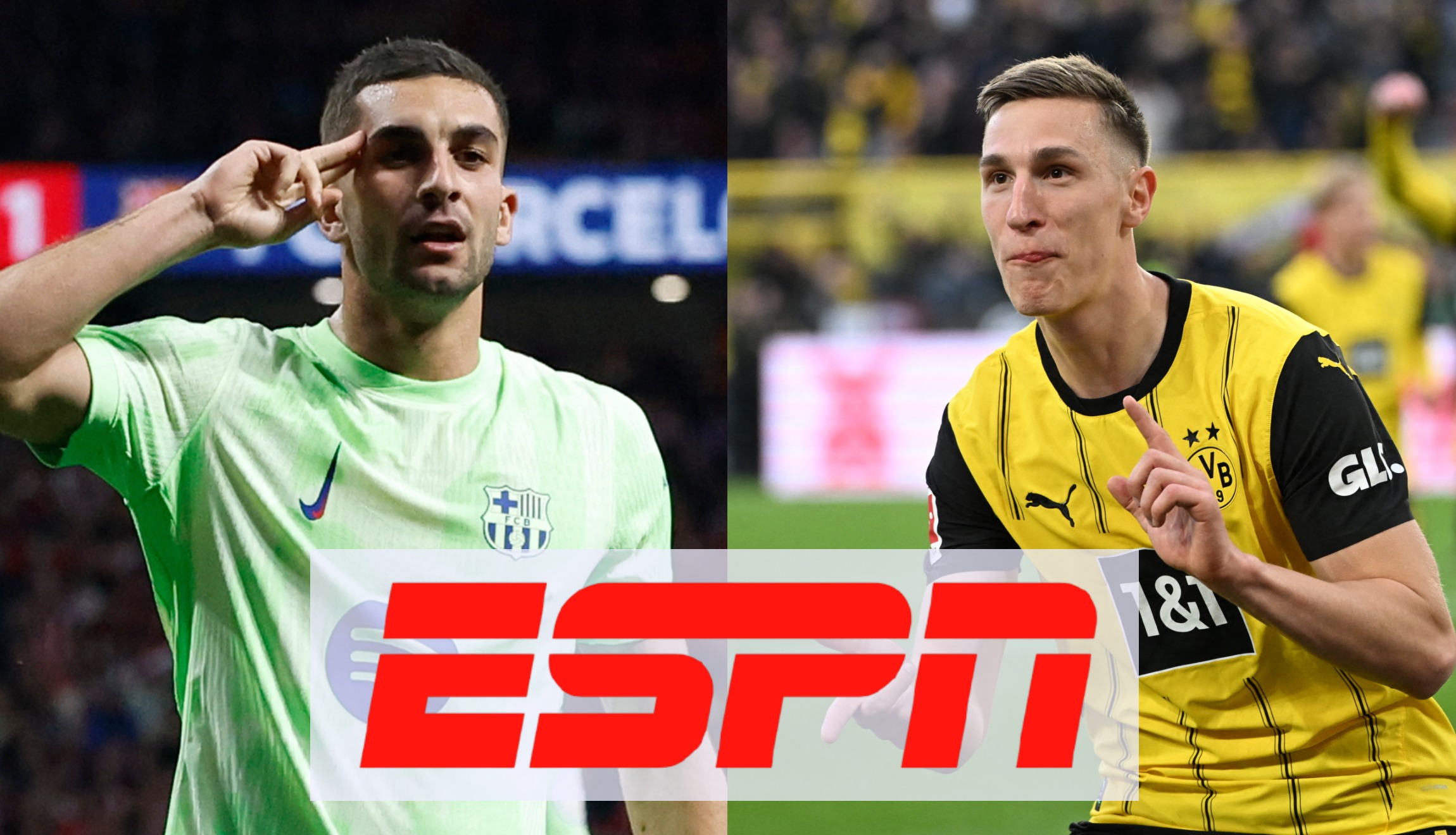 Transmisión de ESPN para ver el partido FC Barcelona vs. B. Dortmund, por cuartos de final ida de UEFA Champions League. (Foto: Composición Depor)