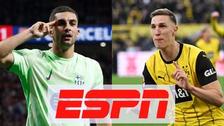 La señal de ESPN transmitió la victoria de Barcelona 4-0 ante Borussia Dortmund - ida, cuartos de final