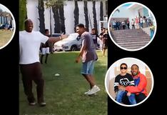 Jefferson Farfán festeja cumpleaños de su hijo y juega al fútbol con invitados