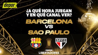 Canal de TV de Barcelona SC vs. Sao Paulo por Copa Libertadores