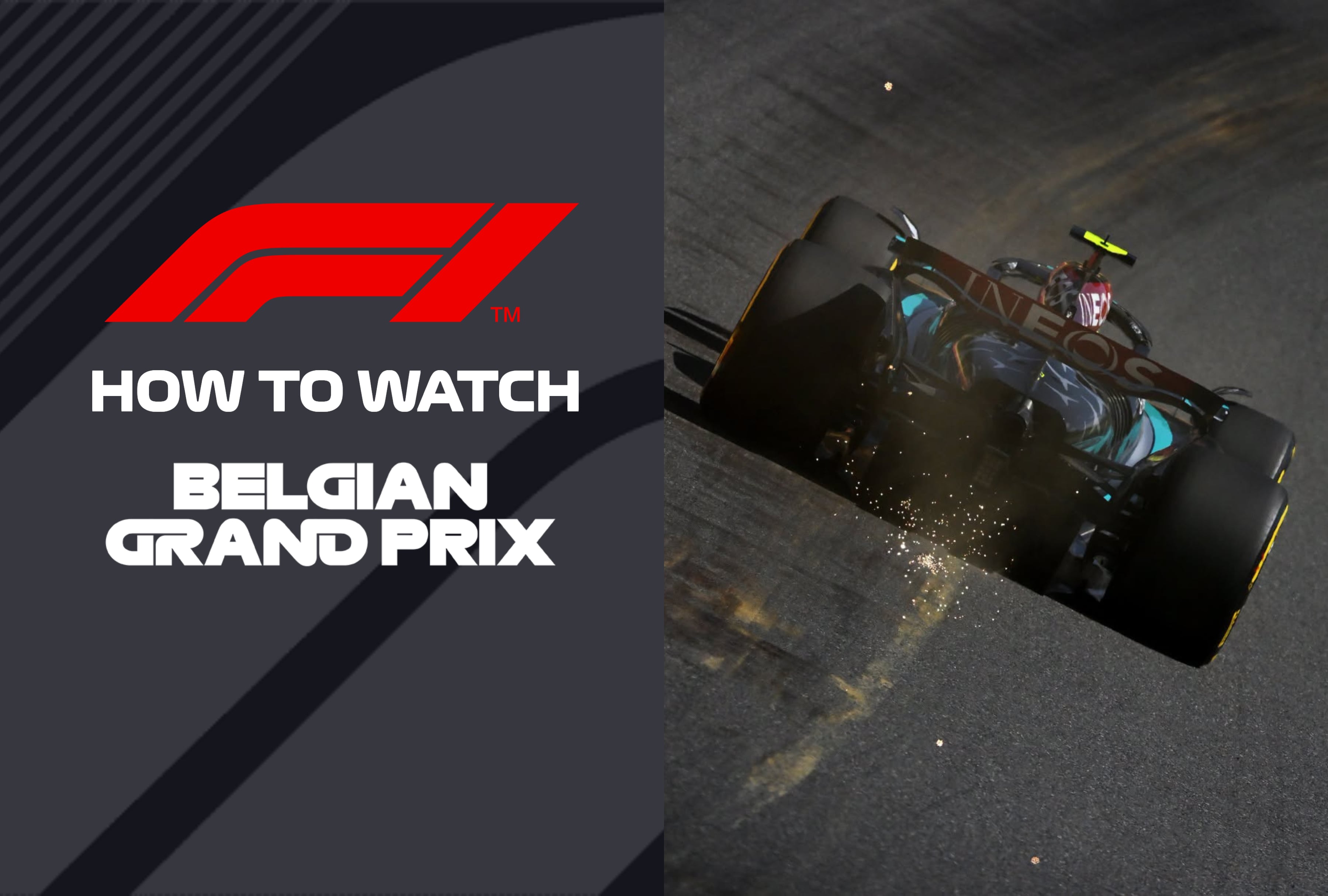 Drivers lining up on the starting grid for the 2026 F1 Belgium Grand Prix at Spa, broadcast live on television networks and official streaming options across major regions. | Photo by F1 / Facebook / Depor