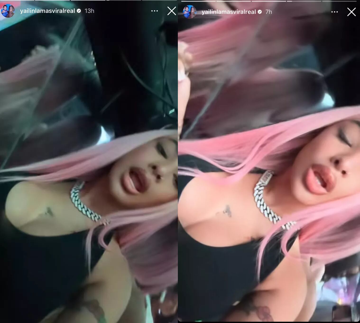 La cantante dominicana sorprendió con un nuevo look similar al de Karol G (Yailin La Más Viral / Instagram)