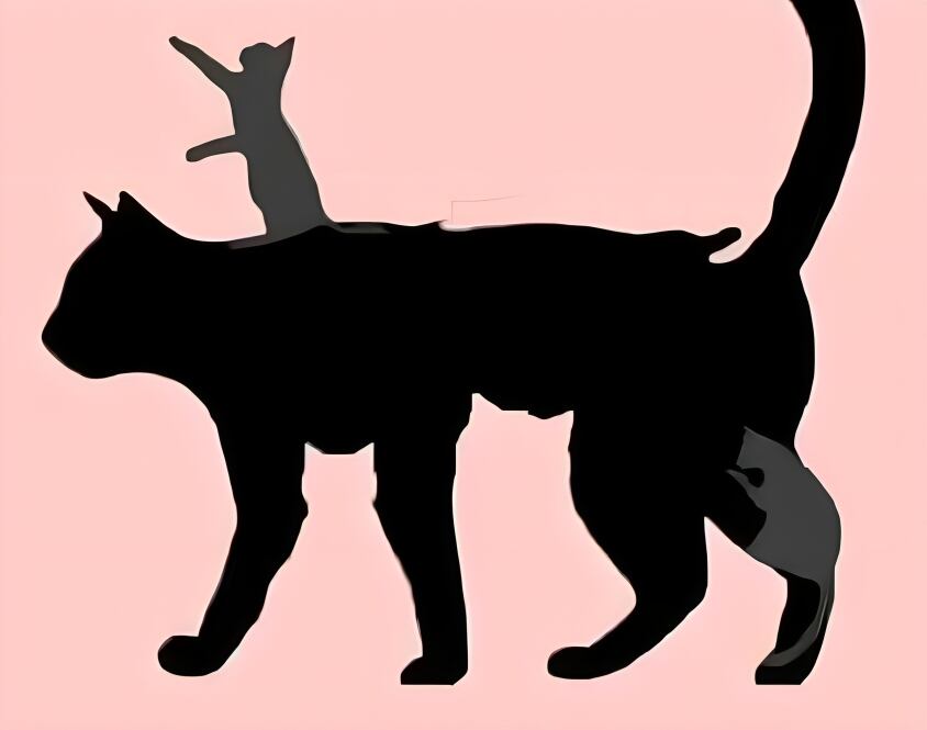 Test visual: descubre cuál es tu edad mental según cuántos gatos ves en la imagen (Foto: GenialGuru).