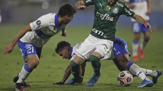 Con desventaja a Brasil: U. Católica cayó ante Palmeiras por octavo de la Libertadores