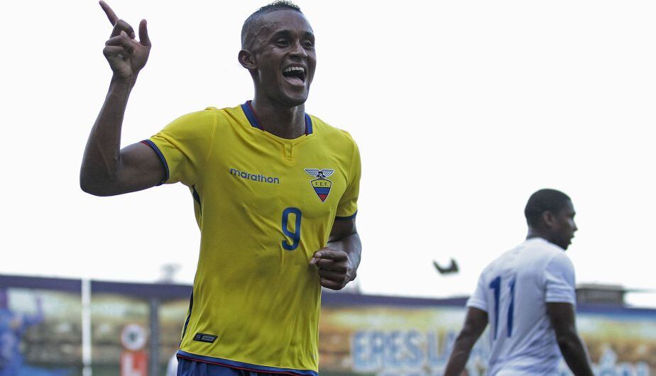 Fidel Martínez marcó 8 goles en 36 partidos con la Selección de Ecuador. (Foto: AFP)
