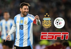 ESPN transmitió el partido Argentina 3-0 Argelia por el Mundial 2026