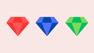 Elige uno de los diamantes en esta imagen para descubrir quién eres en realidad