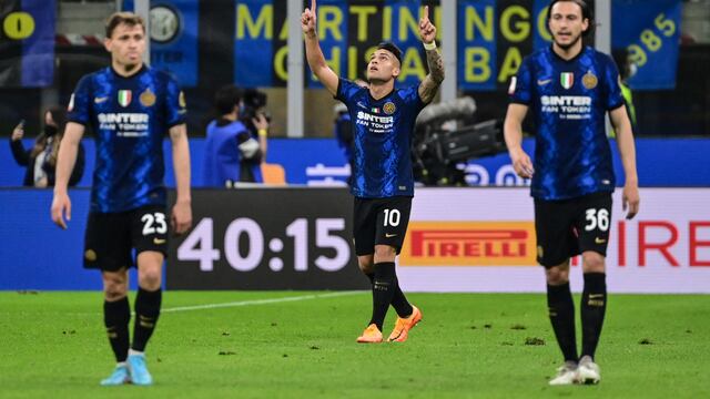 Resumen y goles: Inter venció 3-0 a Milán y clasificó a la final de la Copa Italia