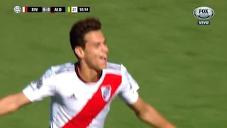 'Caño' y golazo: el lujo de Ferreira para el espectacular tanto en River Plate vs. Aldosivi [VIDEO]
