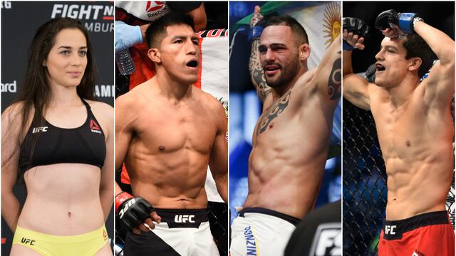 ¡Sangre latina! Conoce a todos los sudamericanos no brasileños que compiten en la UFC [FOTOS]