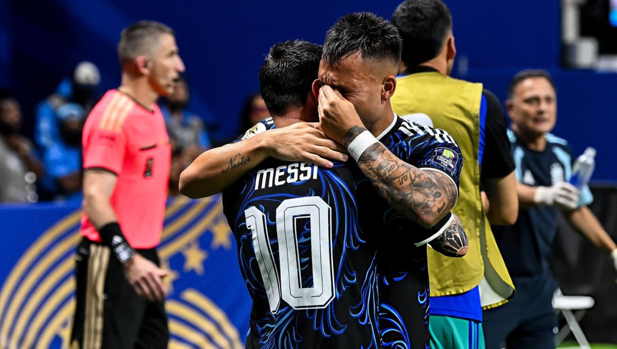 Lautaro Martínez: El llanto al recordar a su papá, sus primeros botines comprados y el sueño de la gloria. (Foto: Getty Images)