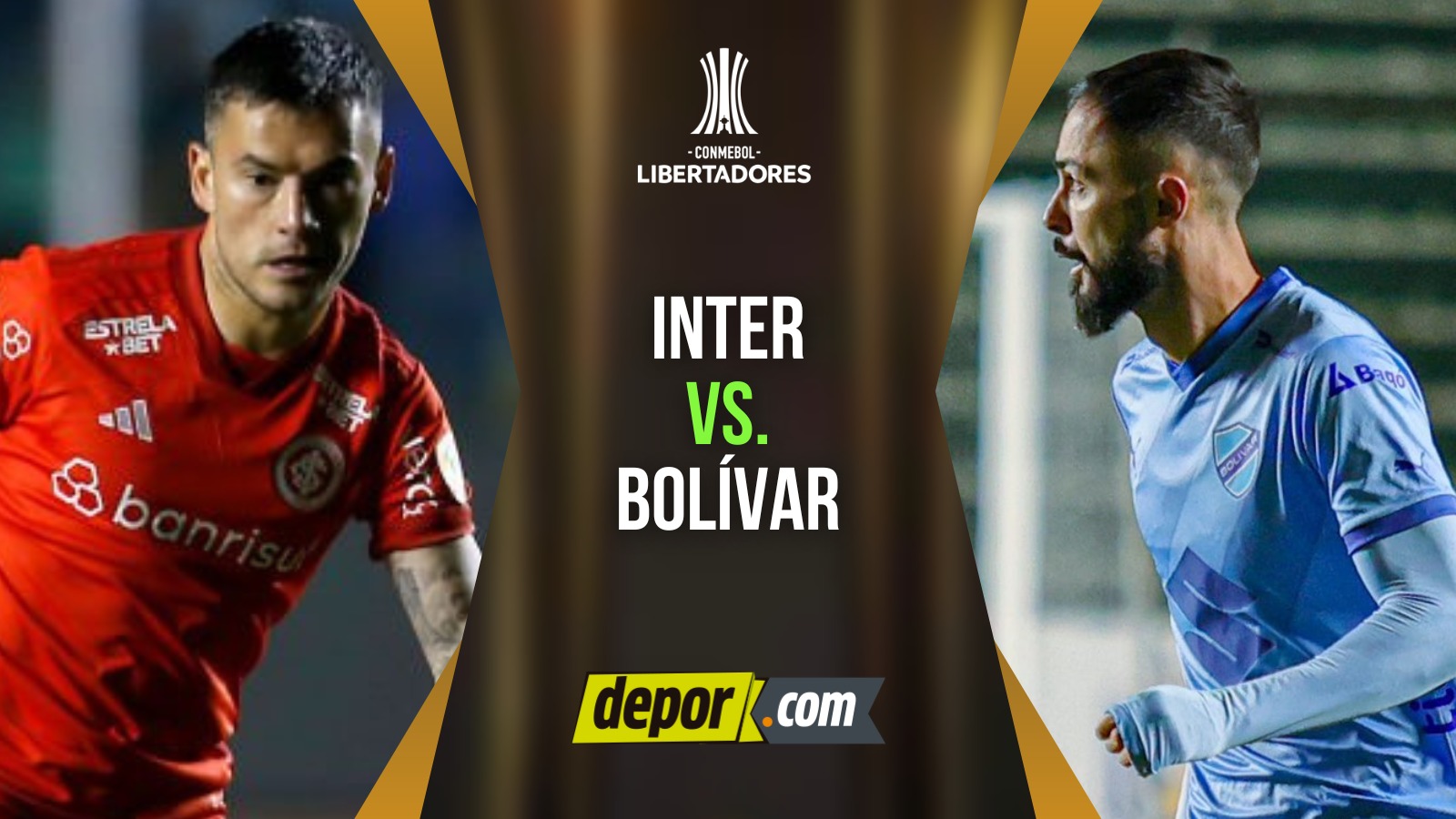 Inter y Bolívar juegan por los cuartos de final de la Copa Libertadores 2023. (Diseño: Depor)