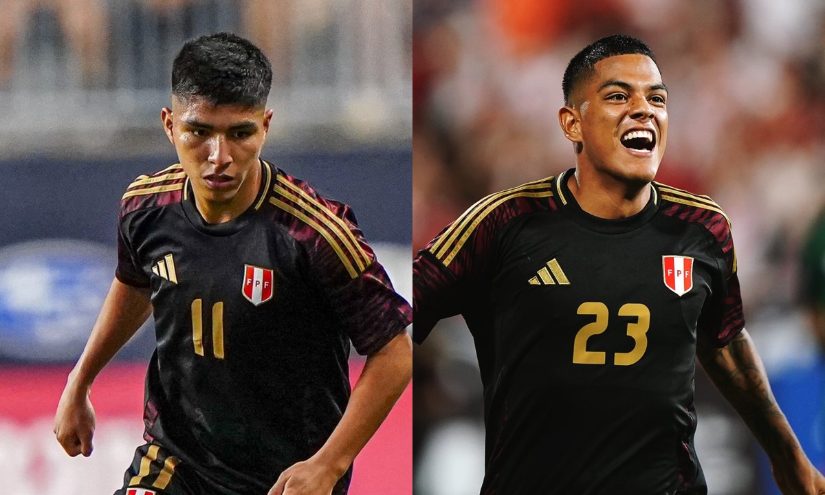 Piero Quispe y Joao Grimaldo jugarán su primera Copa América con Perú. (Foto: Composición)