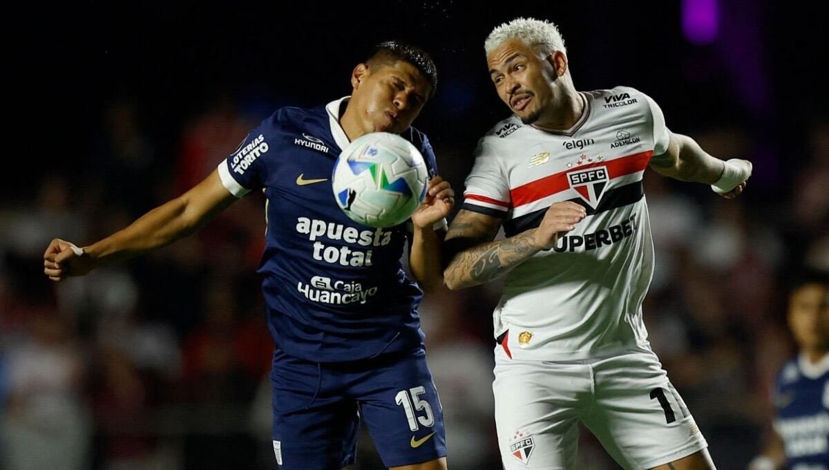 Alianza Lima vs. Sao Paulo en el Morumbí por la fecha 2 de la Copa Libertadores.