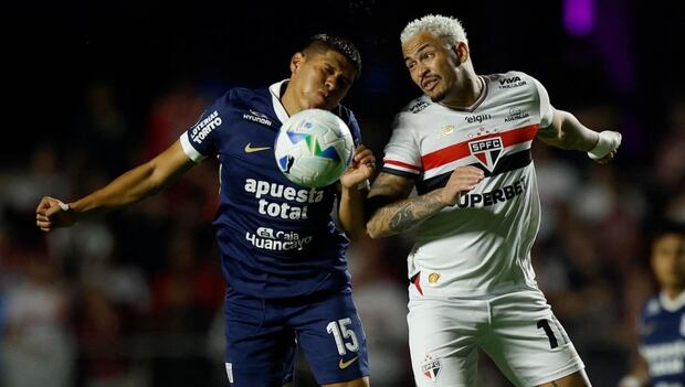 Alianza Lima vs. Sao Paulo en el Morumbí por la fecha 2 de la Copa Libertadores.