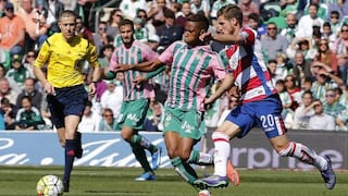 Con Juan Vargas, Real Betis ganó 2-0 a Granada por Liga BBVA