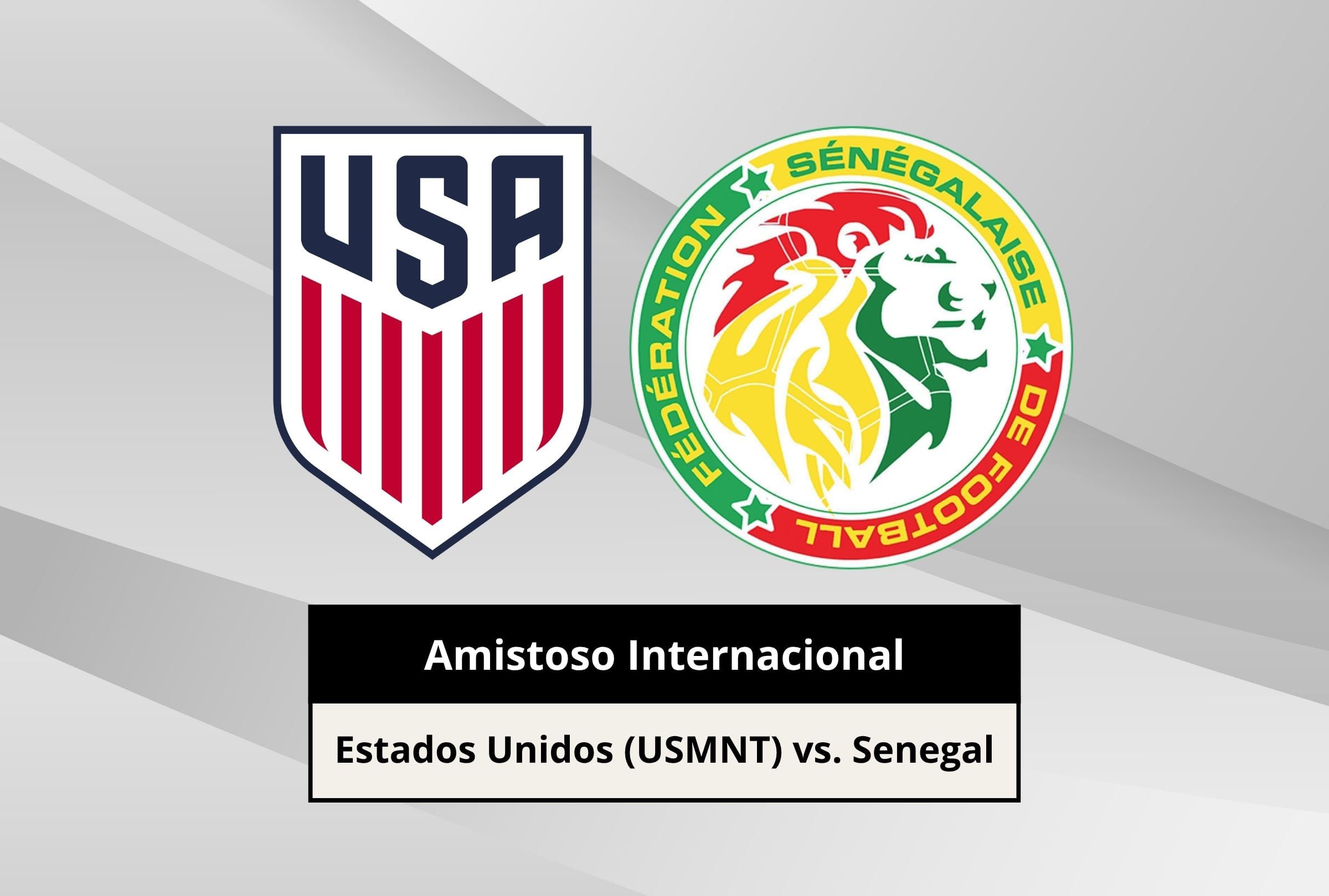 Revisa esta nota para que sepas a qué hora juega y qué canal transmite el Estados Unidos (USMNT) vs. Senegal por un amistoso internacional previo a la Copa Mundial FIFA 2026. (Foto: Composición Canva - Depor)