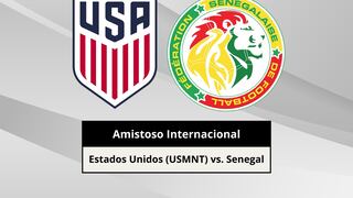 ¿A qué hora juega y en qué canal transmiten Estados Unidos (USMNT) vs. Senegal EN VIVO hoy por amistoso a la Copa Mundial 2026?