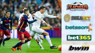 Barcelona vs. Real Madrid: ¿Cuánto pagan las casas de apuestas en clásico?