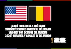 📺 Canal TV mirar transmisión juego Estados Unidos vs. Bélgica EN VIVO AHORA por octavos de final del Mundial 2026
